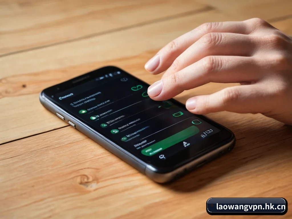 老王加速器 APP 界面